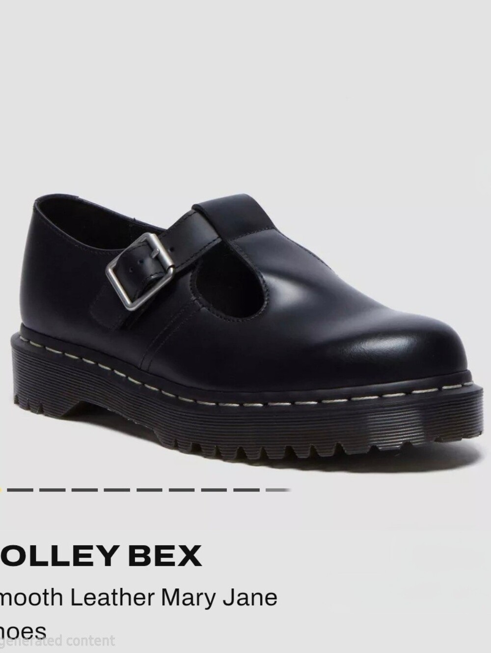 NWT Dr. Marten Unisex Mary Janes. Size Womens 11 Mens 10
